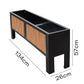 Jardinera Slim Legs Planter 26-57 - Wall Panel