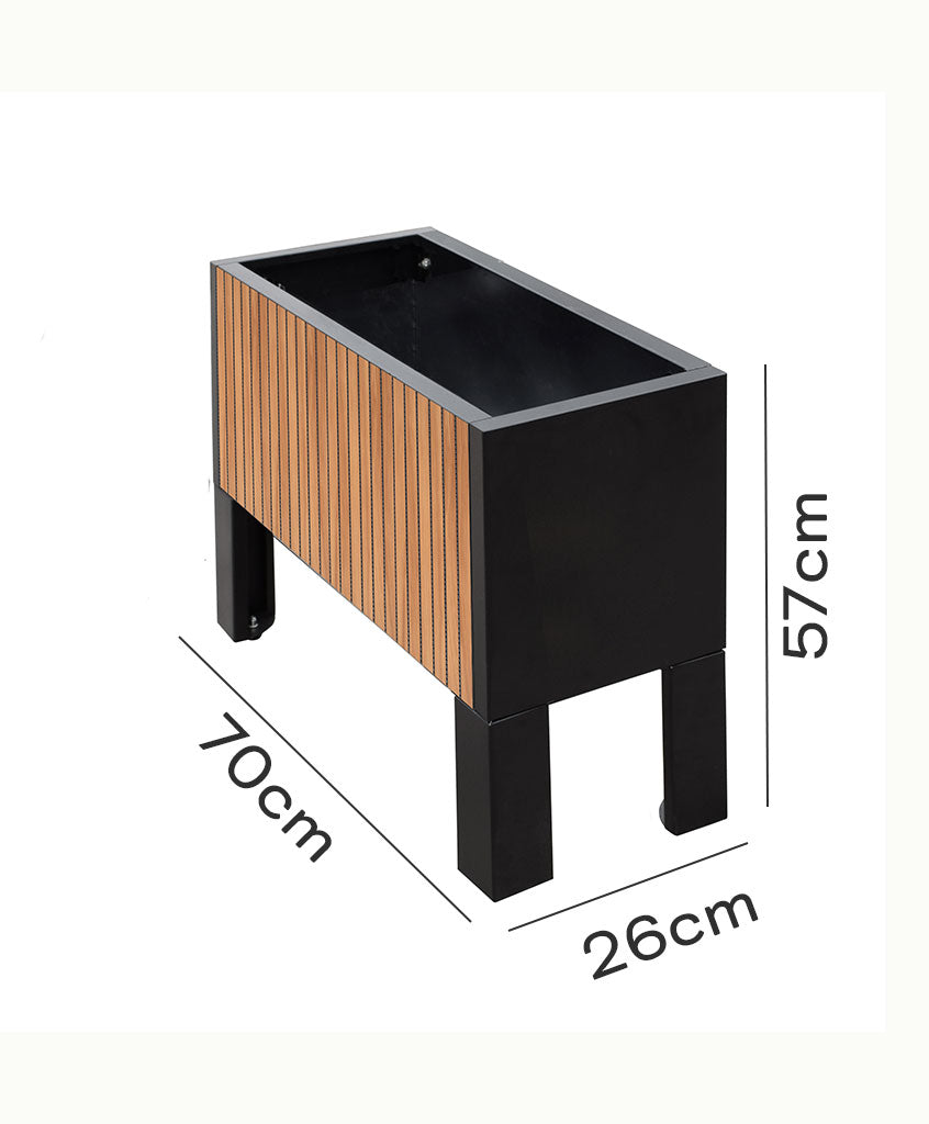 Jardinera Slim Legs Planter 26-57 - Wall Panel