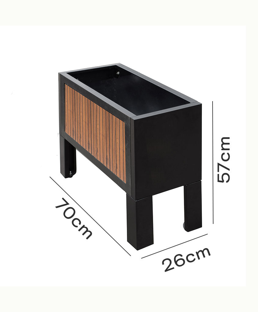 Jardinera Slim Legs Planter 26-57 - Wall Panel