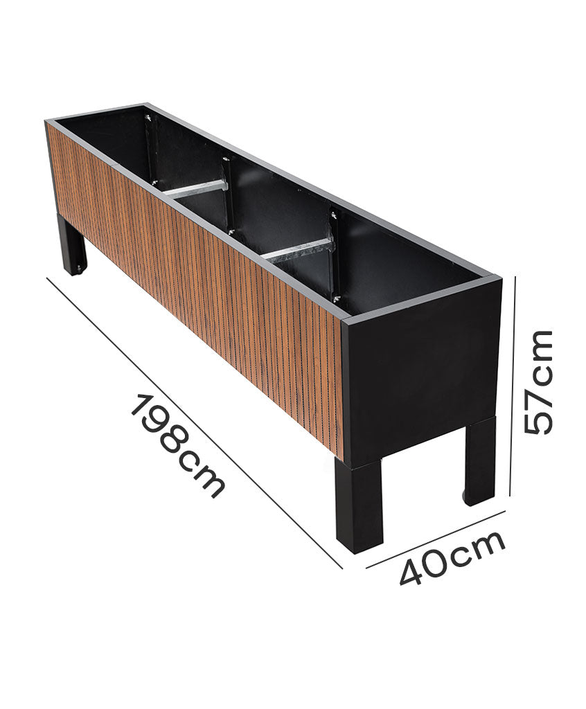 Jardinera Legs Planter 40-57 - Wall Panel