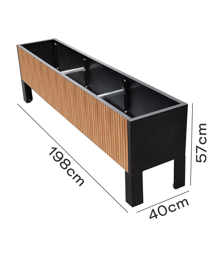 Jardinera Legs Planter 40-57 - Wall Panel