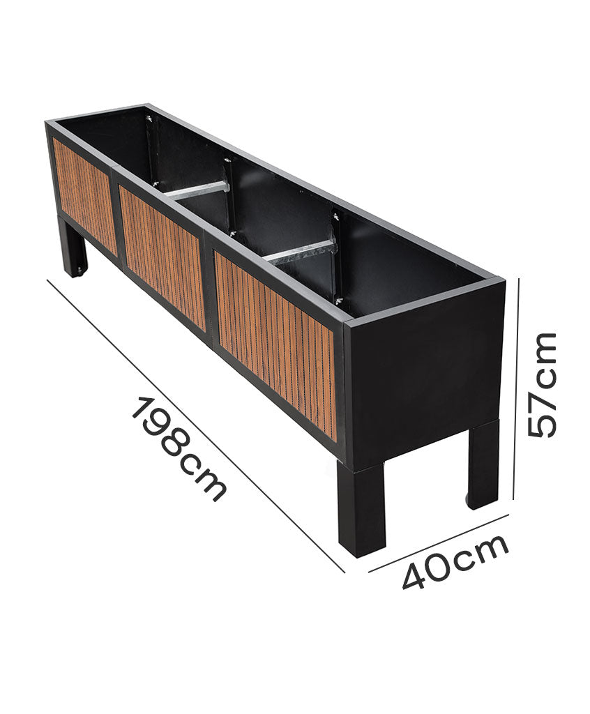 Jardinera Legs Planter 40-57 - Wall Panel