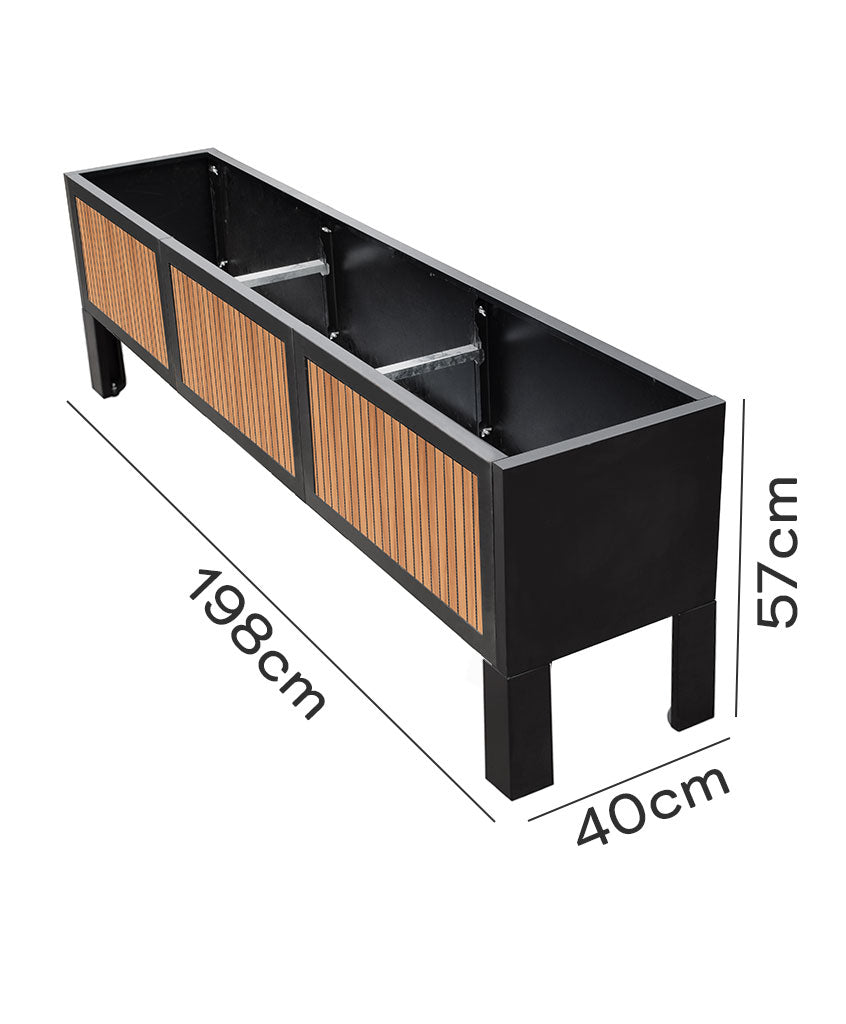 Jardinera Legs Planter 40-57 - Wall Panel