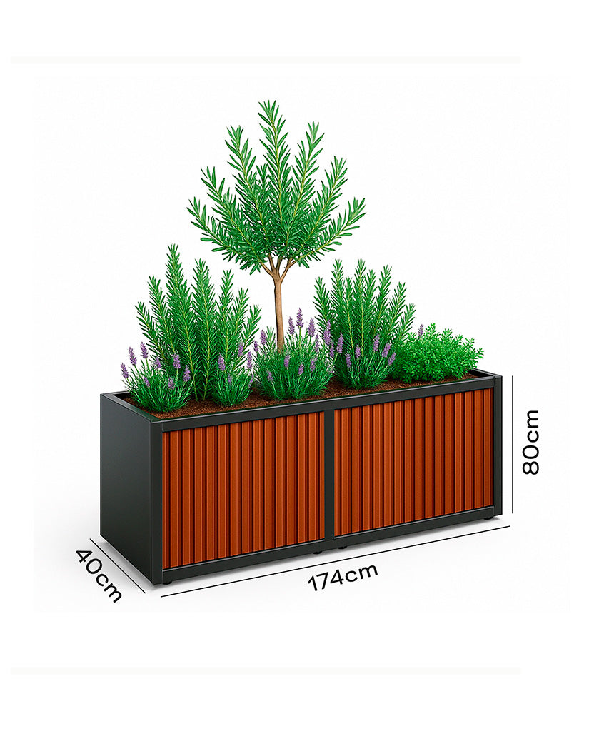 Jardinera MetalGrow 40-80 Full