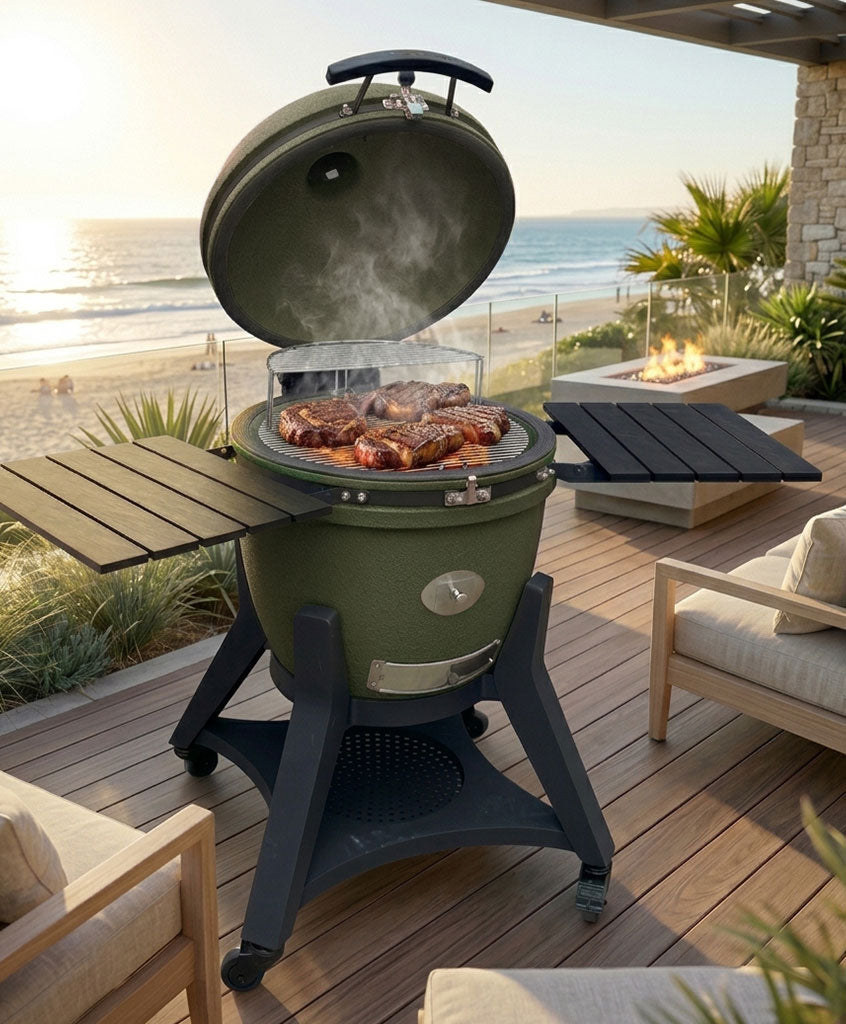Pack Kamado 22" + Funda