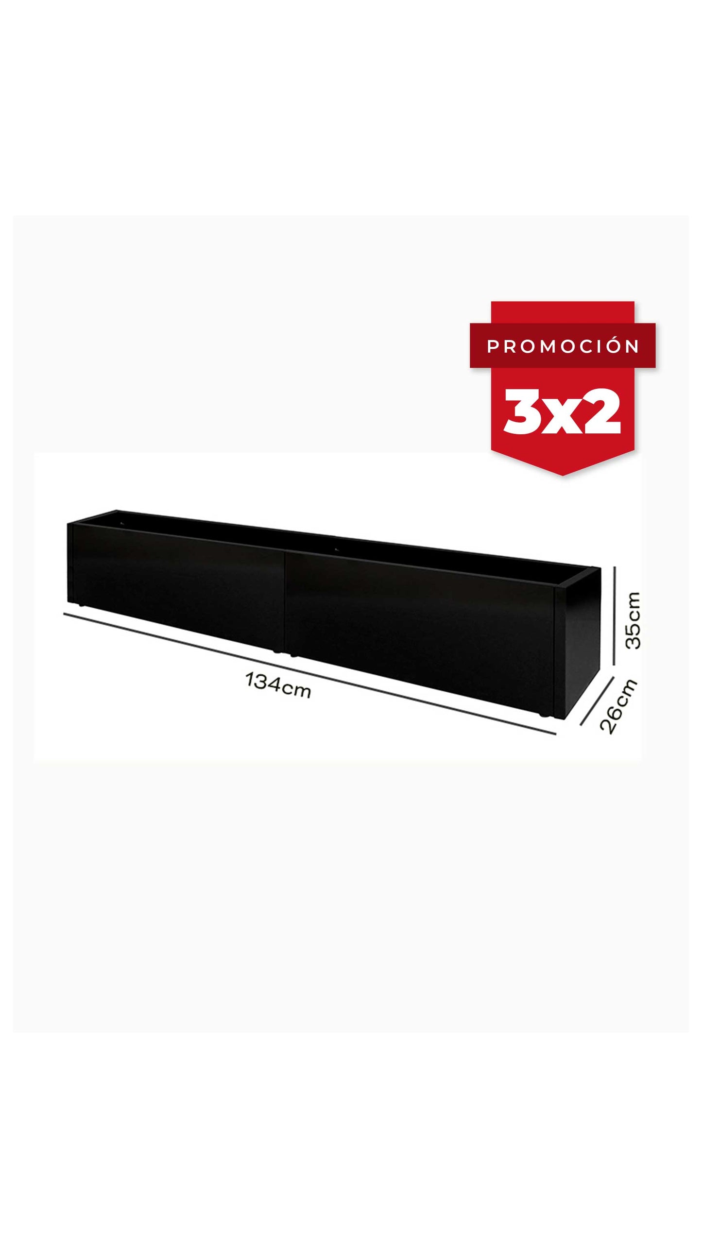 Slim MetalPlanter 26-35 (Sale)