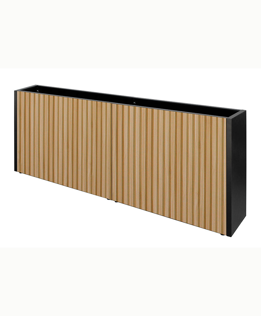 Jardinera Slim Metal Grow  26-80 Edge