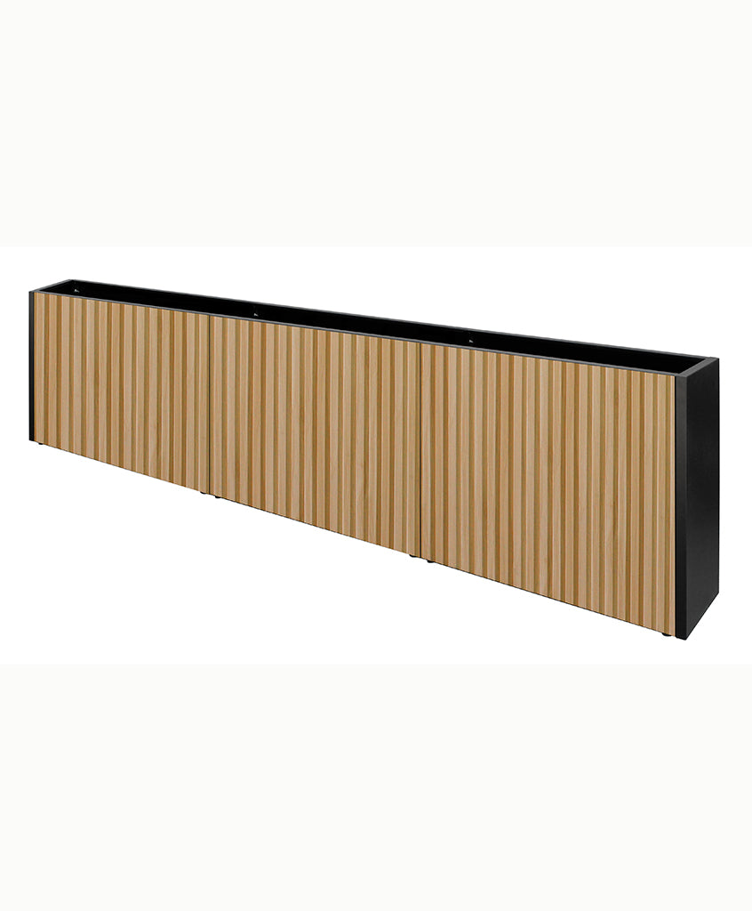 Jardinera Slim Metal Grow  26-80 Edge