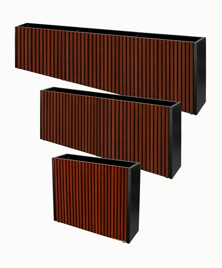 Jardinera Slim Metal Grow  26-80 Edge