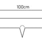 Pack 10 mt - Solerilla Acero Negra 8 CM
