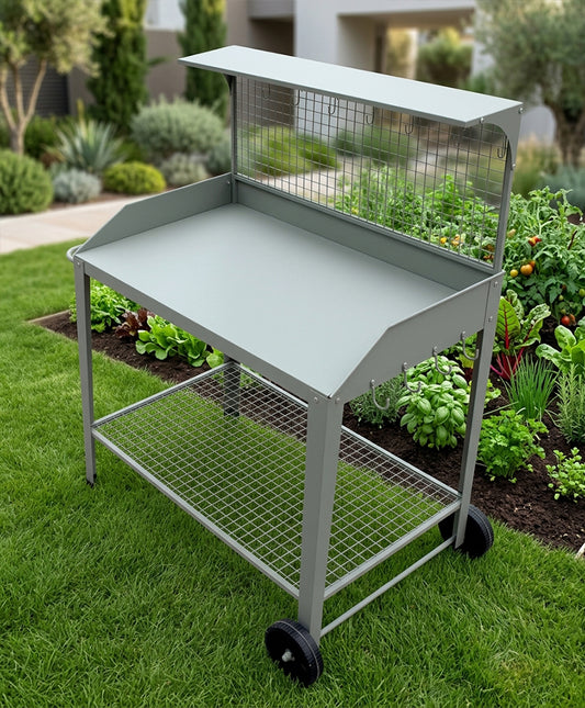 Mesa de Trabajo con Respaldo