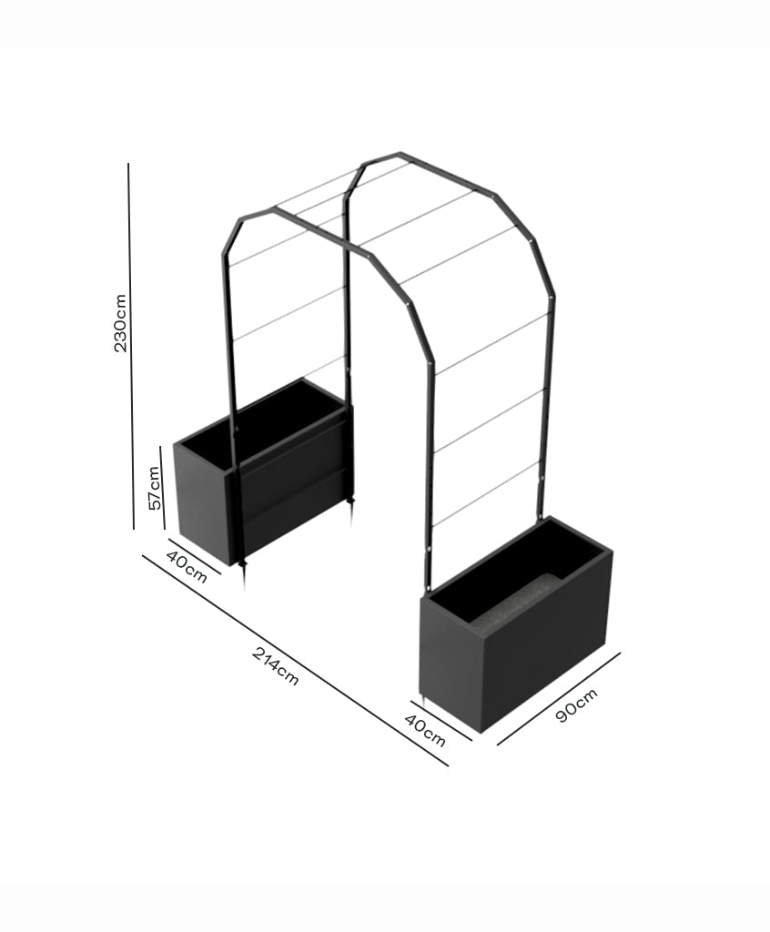 Pack Arco Vivo Home + Jardinera