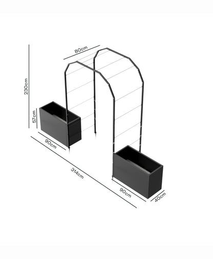 Pack Arco Vivo Home + Jardinera