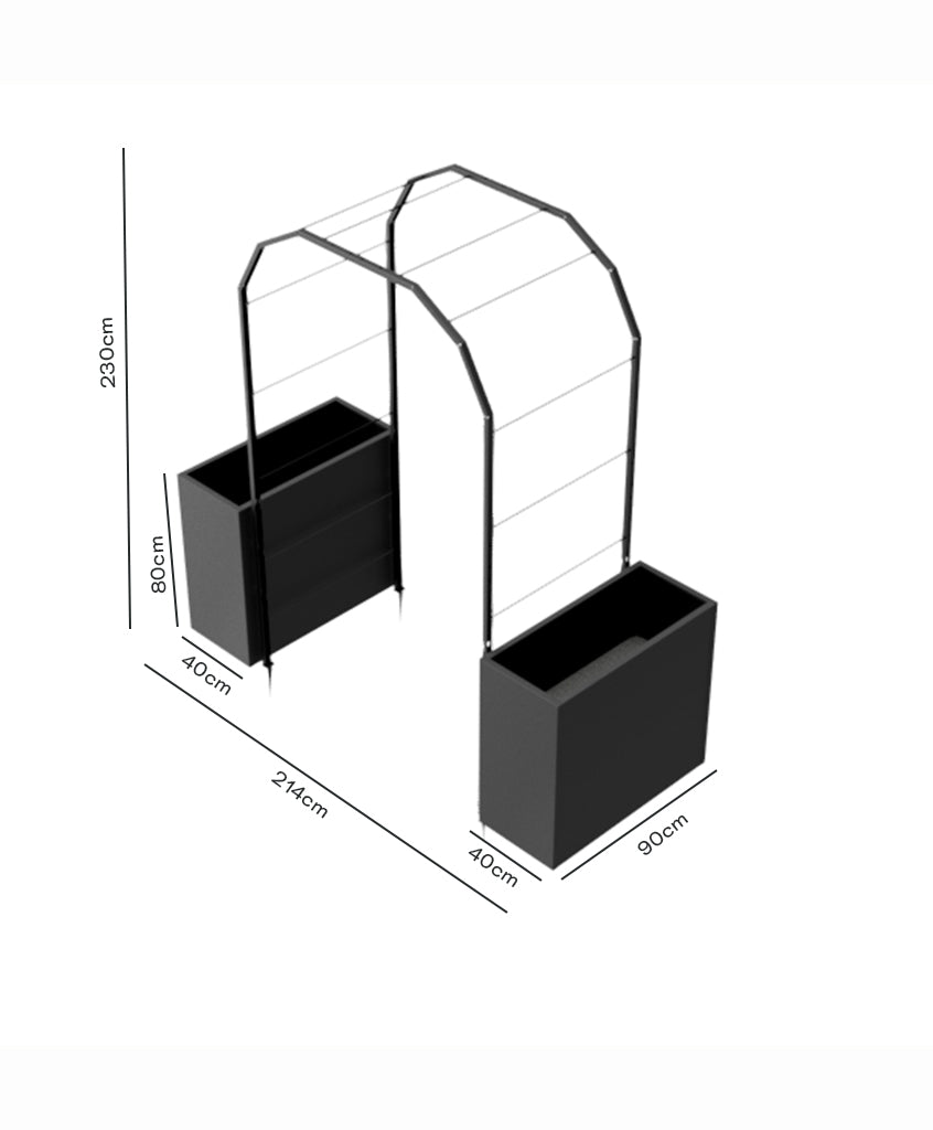 Pack Arco Vivo Home + Jardinera