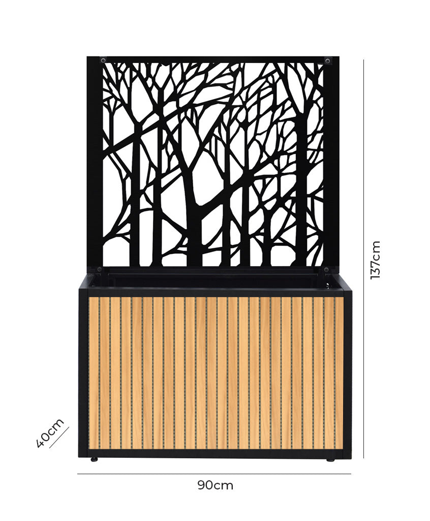 Pack Steel Deco + Jardinera Full