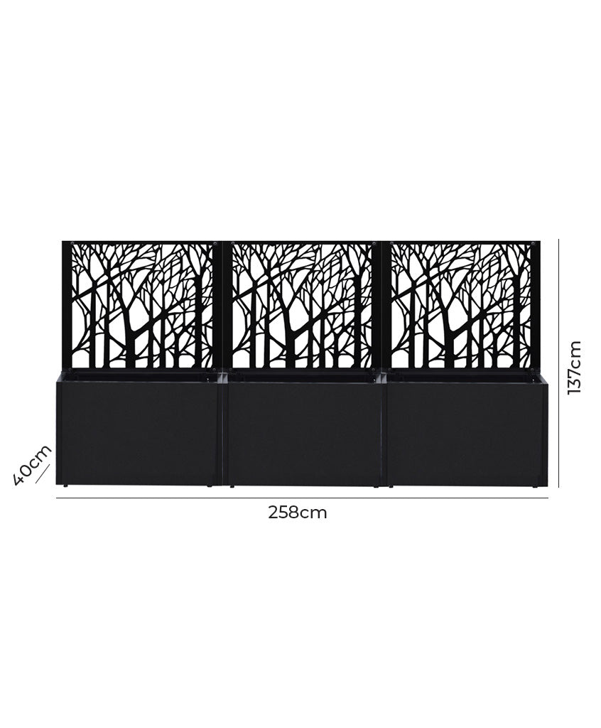 Pack Steel Deco + Jardinera
