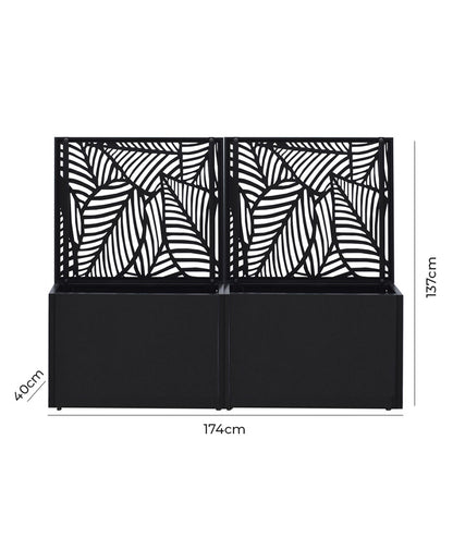 Pack Steel Deco + Jardinera
