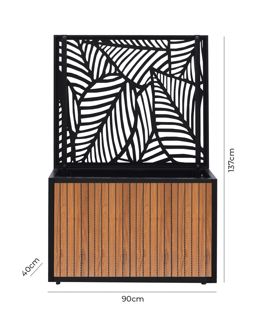 Pack Steel Deco + Jardinera Full