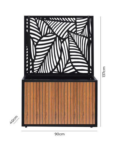 Pack Steel Deco + Jardinera Full