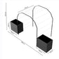 Pack Arco Vivo Garden + Jardinera