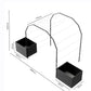 Pack Arco Vivo Garden + Jardinera