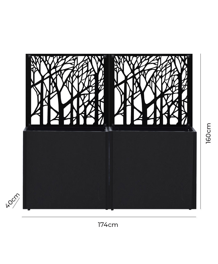 Pack Steel Deco + Jardinera