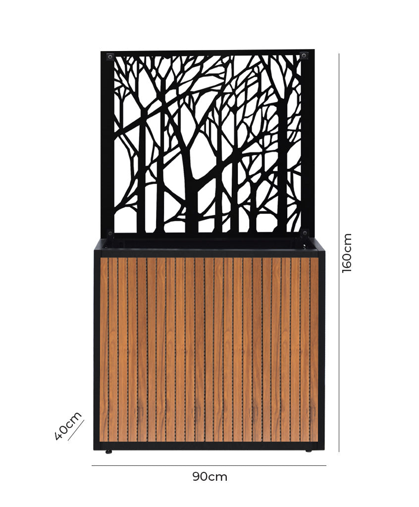 Pack Steel Deco + Jardinera Full