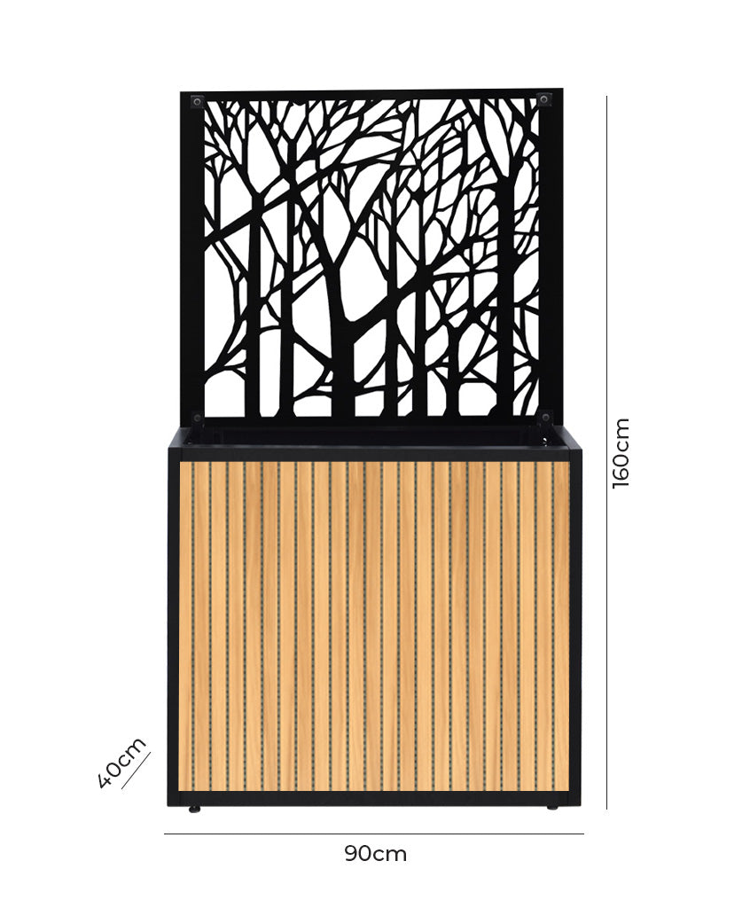 Pack Steel Deco + Jardinera Full