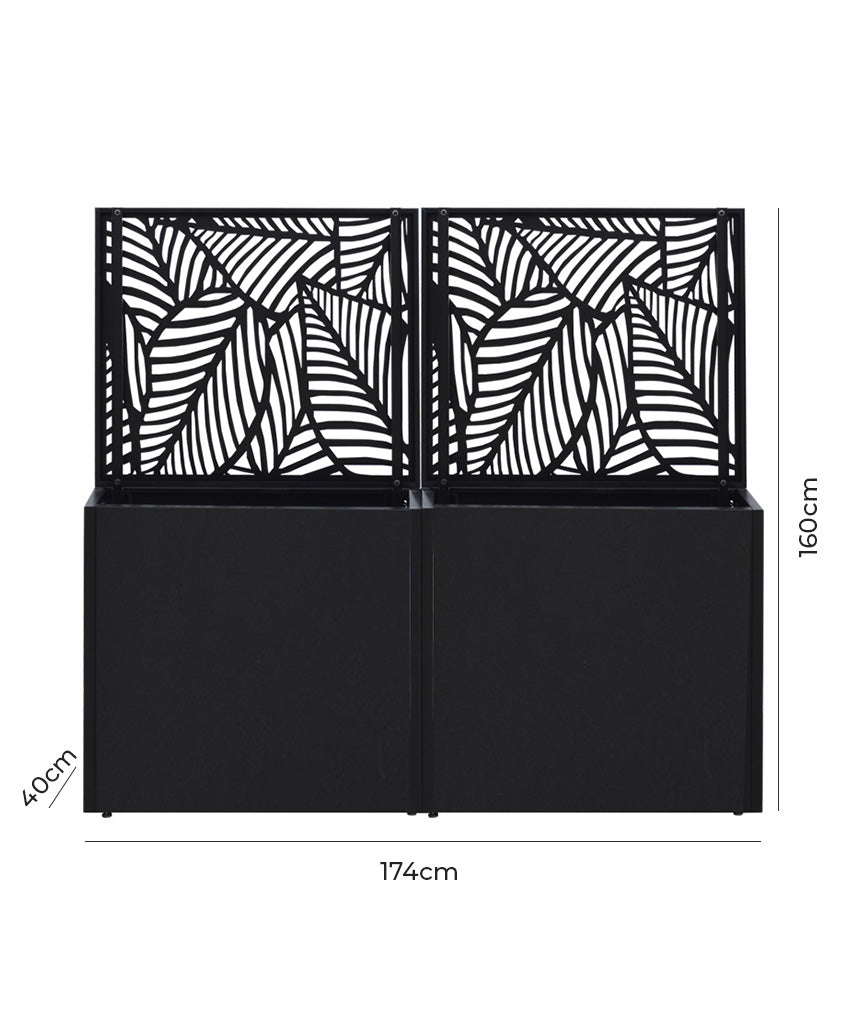Pack Steel Deco + Jardinera