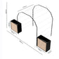 Pack Arco Vivo + Jardinera Wall Panel
