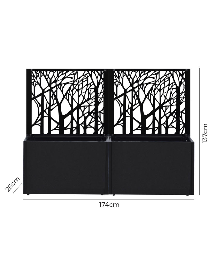 Pack Steel Deco + Jardinera Slim