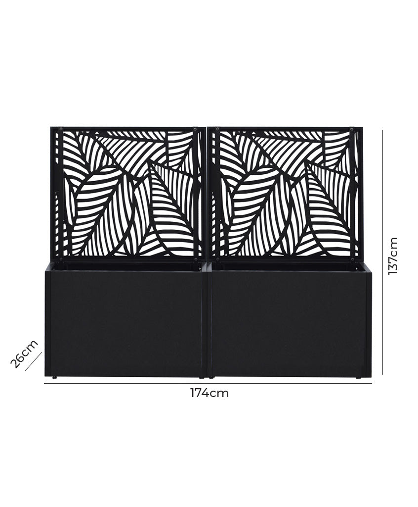 Pack Steel Deco + Jardinera Slim