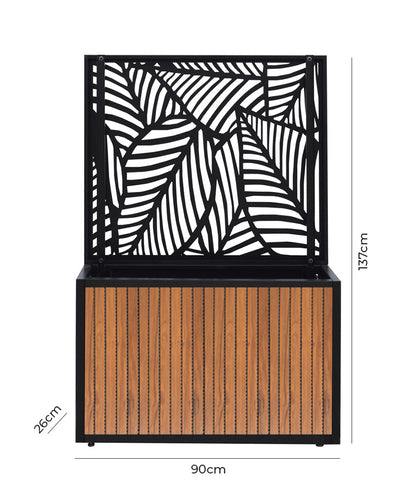 Pack Steel Deco + Jardinera Slim Full
