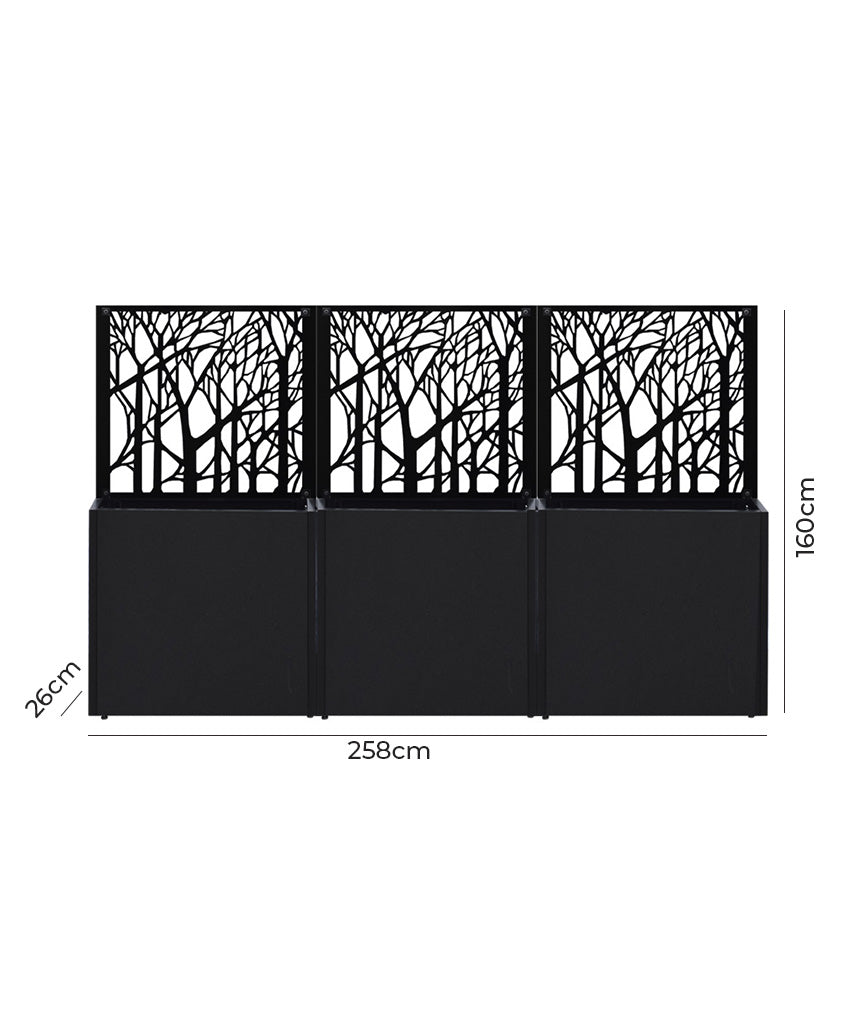 Pack Steel Deco + Jardinera Slim