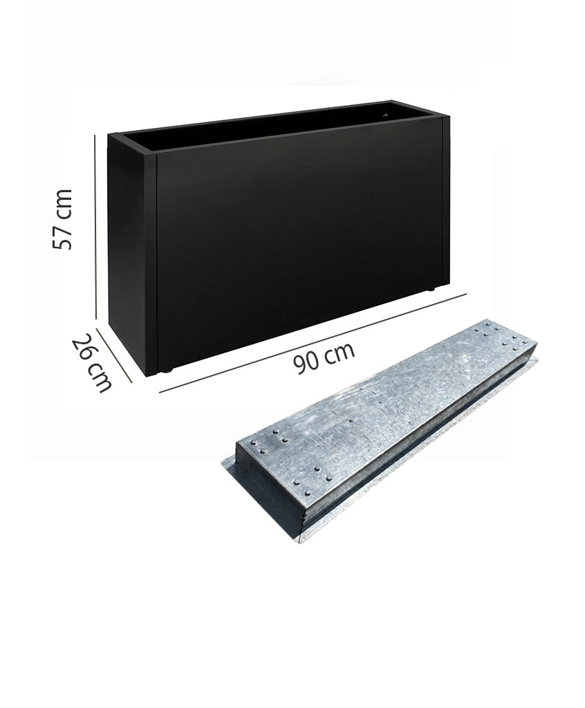 Pack Jardinera Slim + Base Móvil
