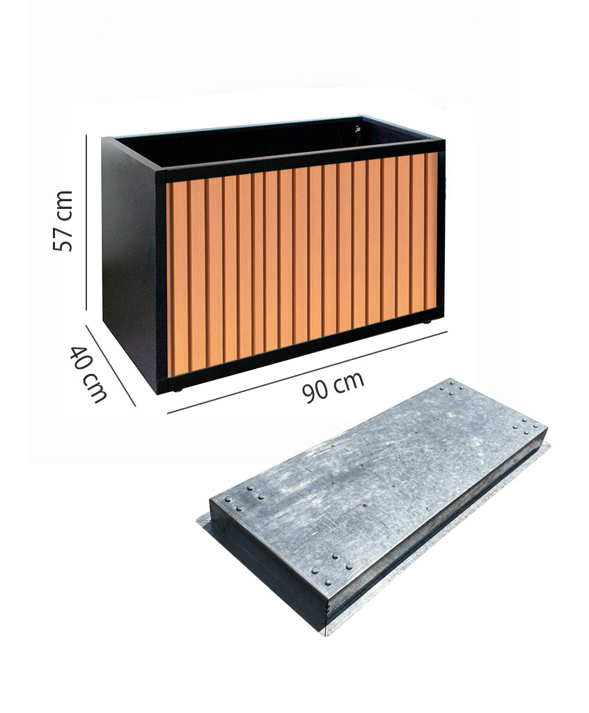 Pack Jardinera + Base Móvil