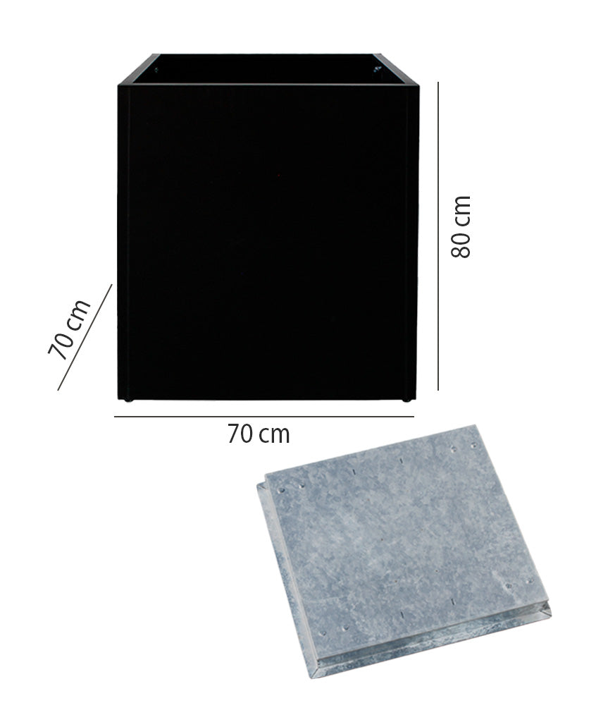Pack Maceta IronLeaf + Base Móvil