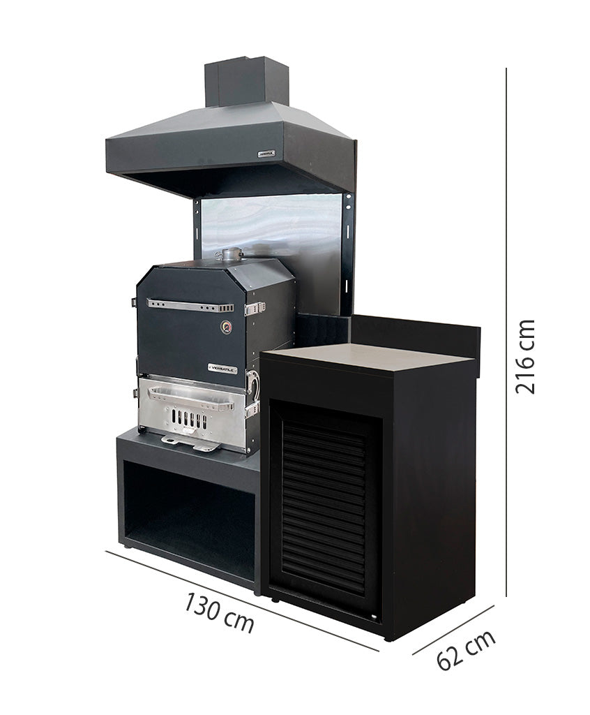 Módulo con Horno + Módulo Base 600 y  opcional Lavacopas (Sale)