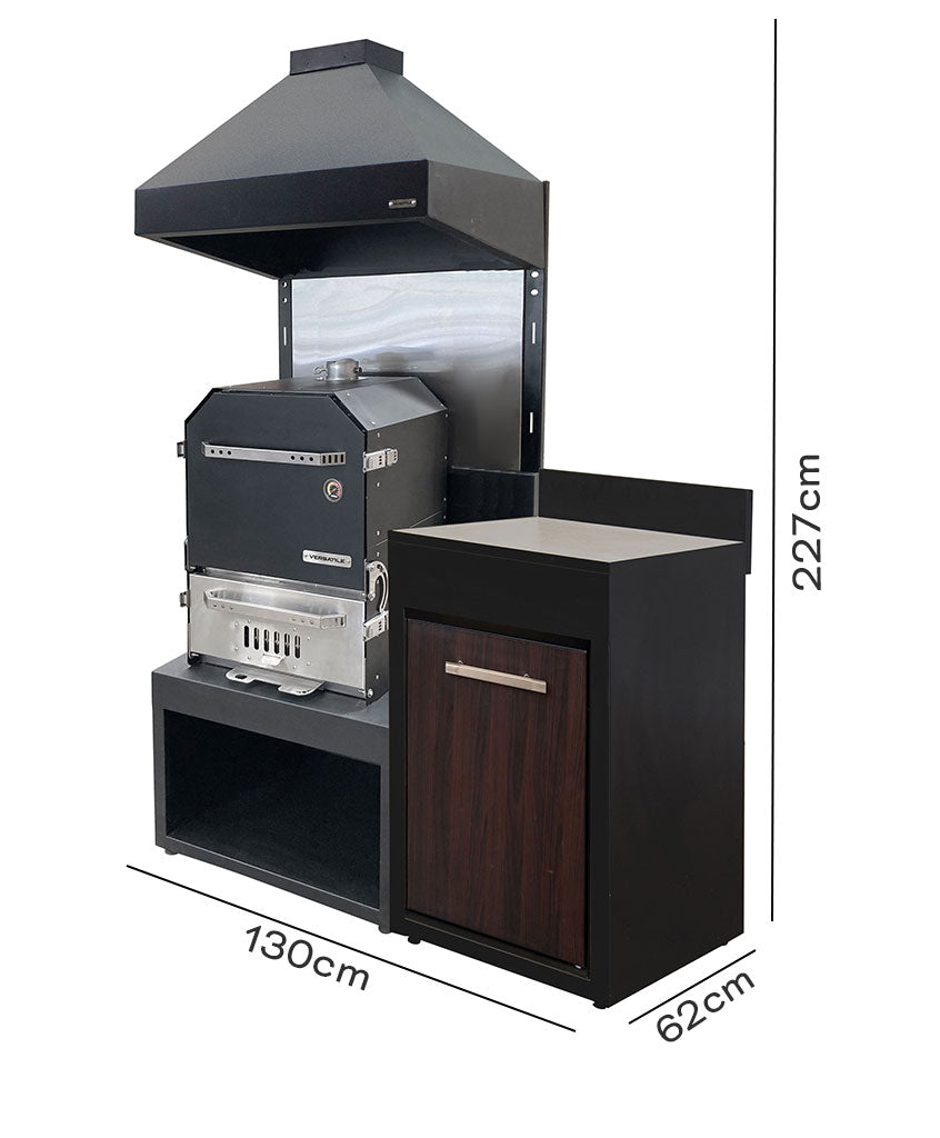 Módulo con Horno + Módulo Base 600 y  opcional Lavacopas