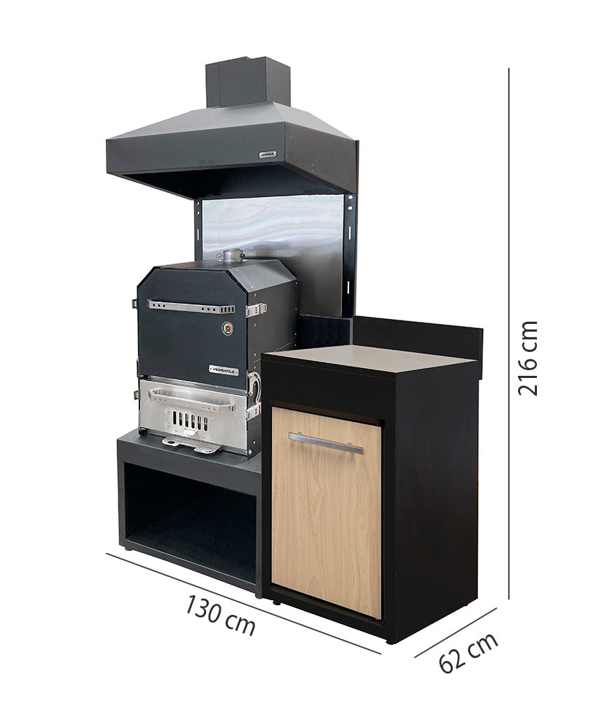 Módulo con Horno + Módulo Base 600 y  opcional Lavacopas (Sale)