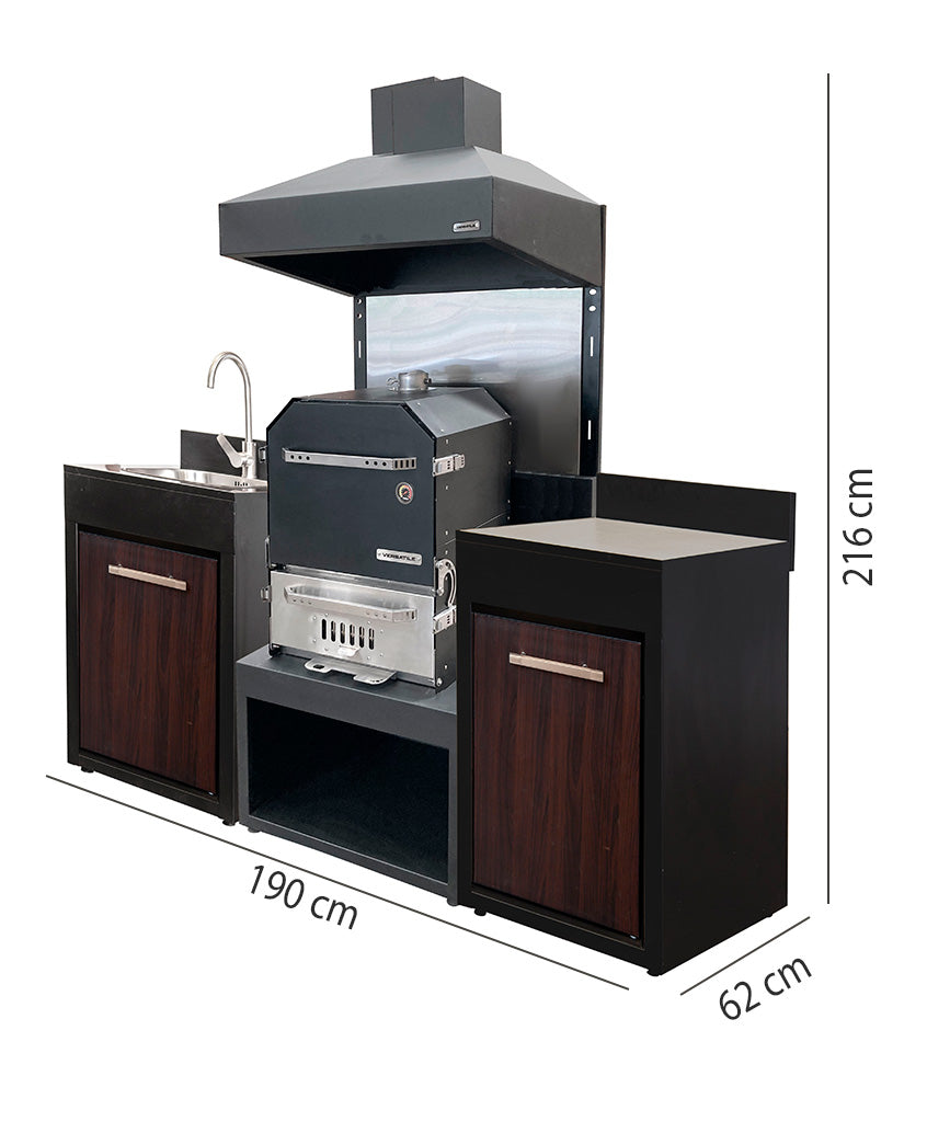 Módulo con Horno + Módulo Base 600 y  opcional Lavacopas (Sale)