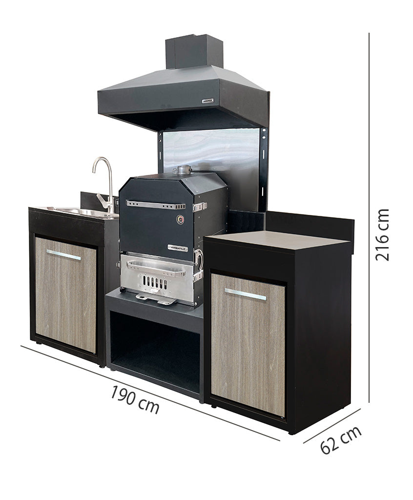 Módulo con Horno + Módulo Base 600 y  opcional Lavacopas (Sale)