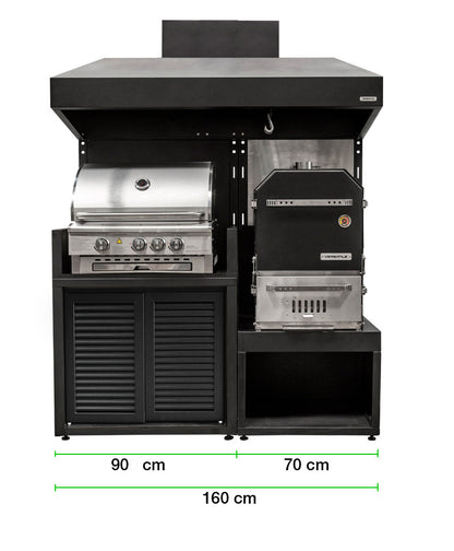 Módulo  Parrilla Gas + Horno (Sale)