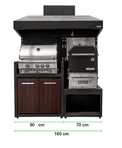 Módulo  Parrilla Gas + Horno (Sale)