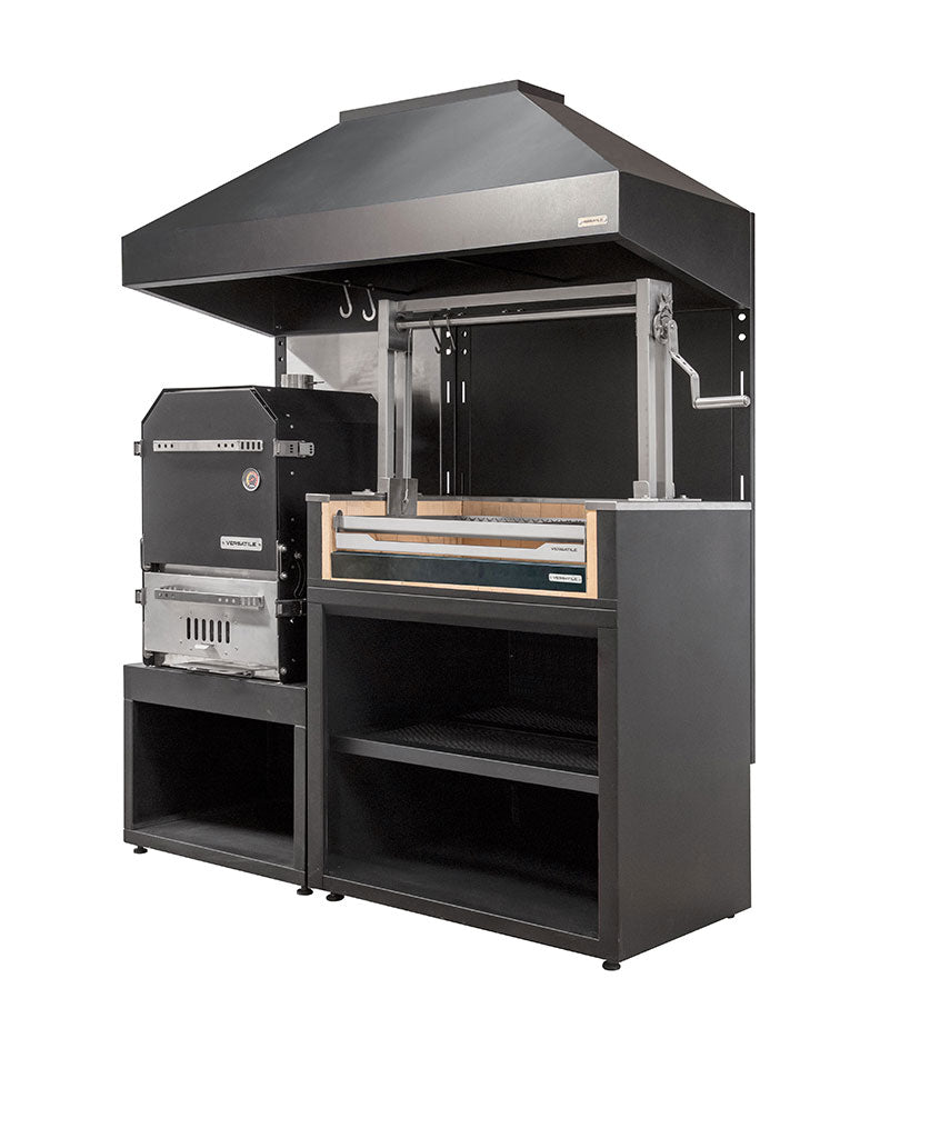 Parrilla Carbón + Horno Multifunción