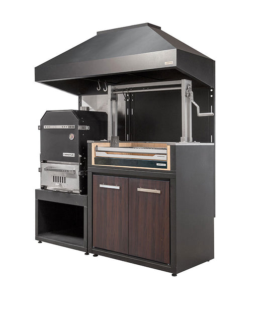 Parrilla Carbón + Horno Multifunción