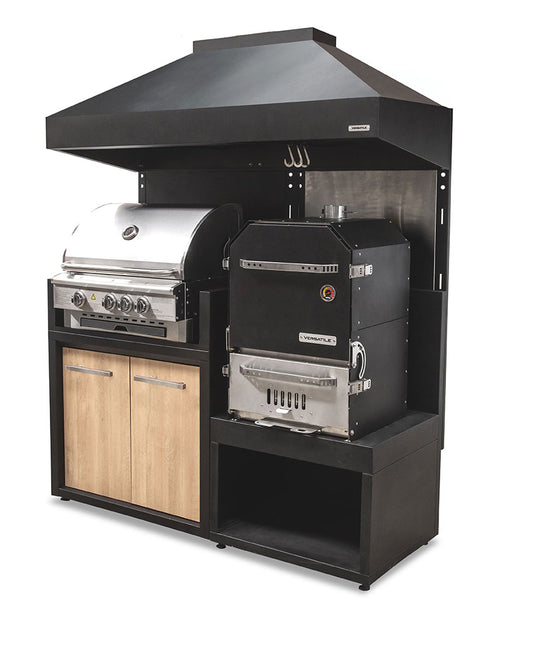 Módulo  Parrilla Gas + Horno