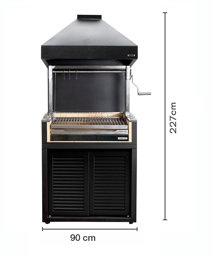 Módulo Parrilla Carbón 900
