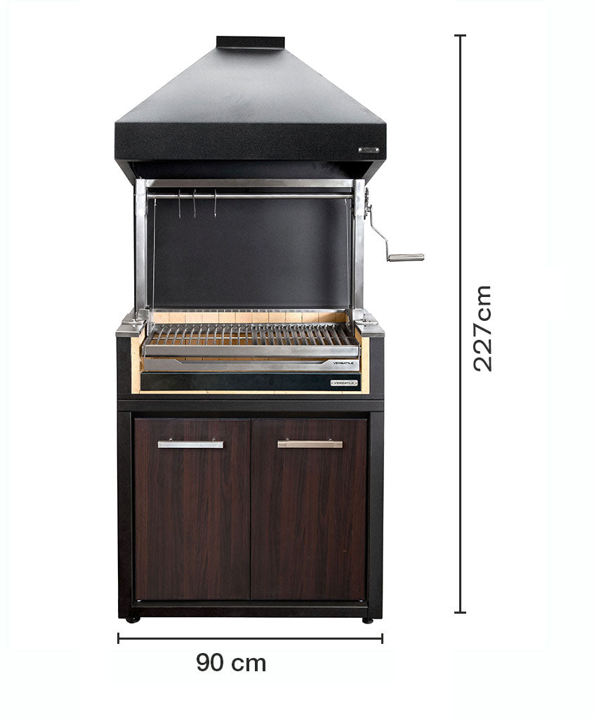 Módulo Parrilla Carbón 900