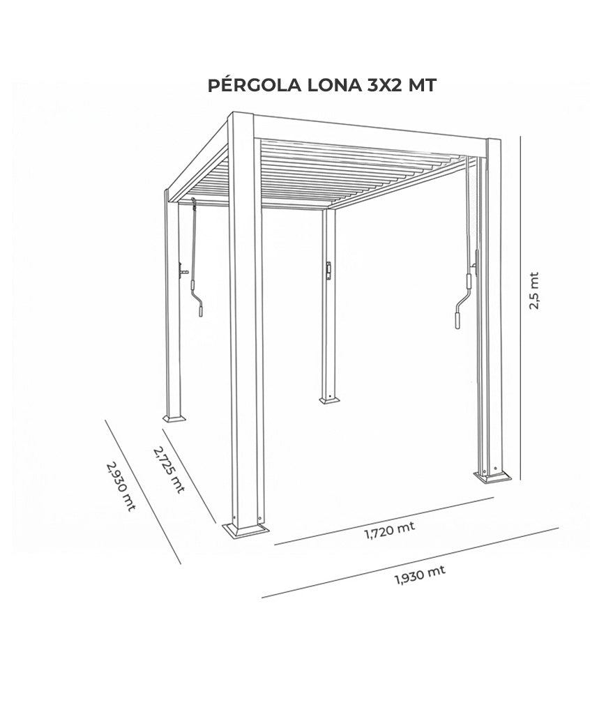 Pérgola Bioclimática